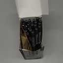 EYEYE Rollerball Pens 0.5mm Black 50 Pack, Extra Fine Point Quick Dry Liquid Ink Roller Ball Pens Fine Point Smooth Writing Pen for Journaling, Note Taking, Office, School Supplies