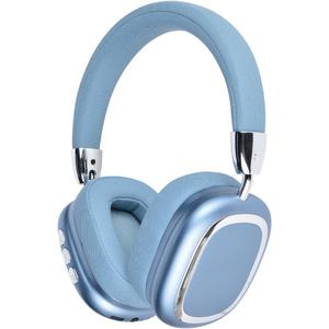New Wireless Headset, Hifi Clear Call, Comfortable Fit With Head, Foldable, Rotatable, Stretchable. Compatible with Mobile Phones, Computers, MP3 and Other Devices. Wireless Headphones (Blue)