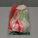 SmoothNovelty 3 Pcs Valentine's Day Hand Towels for Bathroom Love Heart Embroidered Bathroom Towels Valentines Farmhouse 13.78 x 29.53 Inch Absorbent Soft Cotton for Kitchen Dish Fast Drying Decor