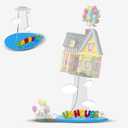 Acrylic Display Stand for Lego Up House Building Toy Set, Display Bracket Compatible with Lego 43217 (Only Stand, Model Not Included)