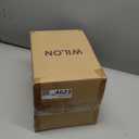 WILON Modern Glass Pendant Lighting for Kitchen Island, Farmhouse Pendant Lights for Dining Room Kitchen Sink, Adjustable Hanging Ceiling Light 7" Hammered Glass Shade, Brushed Nickel Metal Finish (1-Light-Large)