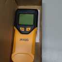 Stud Finder Wall Scanner - 5 in 1 Stud Finder Tool w/Smart Chip and HD LCD Display, Stud Detector Beam Finders for the Center and Edge of Wood AC Wire Metal Studs Joist Pipe (Buttercup)