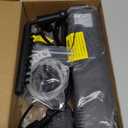 TARARIUM Small Fish Tank Filter for 10-20 Gallon Tank, U-V Aquarium Rainfall Submersible Green Clean Machine 120GPH Internal Betta Turtle Freshwater Saltwater Crystal Clear Killing (Black)