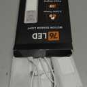 Under Cabinet Lighting Wireless, Rechargeable Motion Sensor Light Indoor, 3 Color Dimmable Closet Light Battery Operated with LED Power Display, Magnetic Under Counter Lights for Kitchen, Home (3Pack)