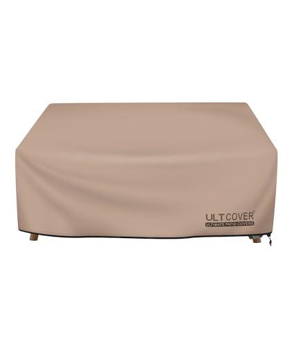 ULTCOVER Waterproof Outdoor Deep Seat Sofa Bench Cover 104W x 40D x 35H inch Patio Furniture Couch Cover