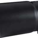 Black Exhaust tip - Fit 1.75 to 2.5 Inch Exhaust Tail Pipe Diameter- Black Coated Stainless Steel - Car Muffler Tips