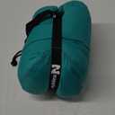 Small Shredded Memory Foam Pillow for Travel and Camping - Compressible Medium Firm Bed Pillow, Contoured Support, Breathable Cover, Machine Washable, Ideal Backpacking, Airplane and Car (White)