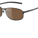 Pack Bifocal Reading Sunglasses Men Stainless Steel Frame Sun Readers for Driving Zero Top UV400 Metal Hinge