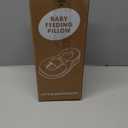 Tummy Time Pillow Baby Lounger Pillow Reduce Spit-Up Anti Overflow Design for Baby Comfort and Feeding Support