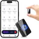 64GB Magnetic Voice Recorder- Mini Voice Recorder with Earphones, Type C Port Continuous Recording Device, Portable Mini Grabadora de Voz, Easy to Use Audio Recorder for Lectures, Interview, Meetings