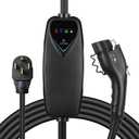 Lectron Level 2 EV Charger - ETL Certified, 240V, 40 Amp, NEMA 14-50 Plug, 16 ft Extension Cord & J1772 Cable- Portable Electric Car Charger for J1772 EVs and Plug-in Hybrid Vehicles