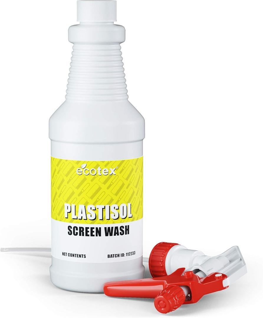 Ecotex Plastisol Screen Wash, Plastisol Ink Remover (Quart - 32oz.) - Screen Print Direct