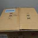 Ceiling Fans with Lights and Remote 20" Dimmable Fandelier LED Fan Light Modern Ceiling Fan, Low Profile Flush Mount Ceiling Fan Lights for Bedroom Kitchen and Living Room (Gold)