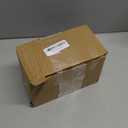 Hodao 9.25 Length Christmas Gingerbread Man Train Decorations Xmas Train Figurines Winter Decor Handmade Polyresin Gingerbread Man Figurine for Xmas Decor Gift - Christmas Party Home Decor (Brown-1)