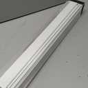 AOSKY Blackout Roller Shades Cordless Blinds for Windows, Free-Stop Shades with Valance, Thermal Insulated Fabric, UV Protection, Natural Woven Blinds for Home and Office (17" W x 72" H, White)