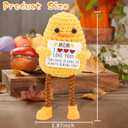 Gifts for Mom Long Legged Duck, Birthday Mothers Day Thanksgiving Christmas for Mom from Daughter Son Stepmother Adoptive, Handmade Crochet Animal