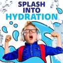 Capri Sun Roarin' Waters Strawberry Kiwi Surf Flavored Water, 10 ct - Pouches, 60.0 fl oz Box