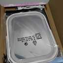 YEKKOPT Travel Makeup Mirror with Lights, Portable Small Beauty LED Vanity Mirror with Lights, 1200mAh Battery, Dimmable Touch Screen, Tabletop Folding Compact Mirror,Women Gift