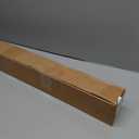 BlastHome® Luxury Fixed Length Double Curtain Rod, 6 ft, Brushed Gold