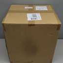 HUDABAIDI Side Coffee Table Set, Living Room Small Round End Table, Metal Nesting Tables Pedestal Tables Sofa Side and Bedside Console Table, Matt Black (Black)