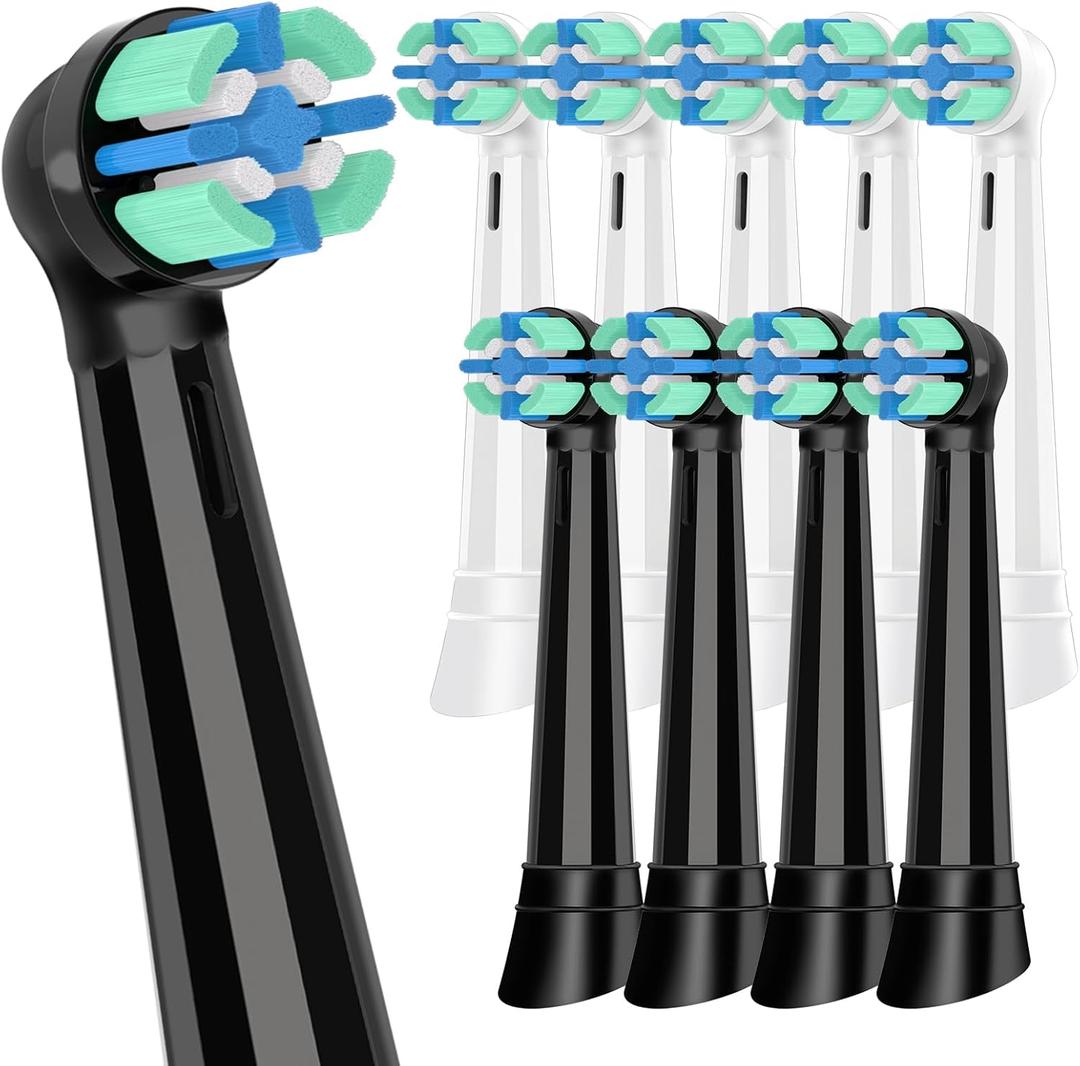 Replacement Heads Compatible with, Replacement Brush Heads Compatible with Series Electric Toothbrush, 10 Pack