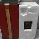 Snow Globe Lantern Christmas Decorations Indoor, Musical Snowglobe Light with Timer, USB & Battery Powered Music Box, Santa Claus Bear Cub Moving Train, Xmas Holiday Home Decor