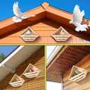 Cedar Dove Nesting Box Mourning Dove Nesting Box Bird Nesting Material Wooden Birdhouse Shelter for Bird Pigeon Nesting Roosting Platform Birdhouse Outdoors Garden Decoration
