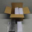 Queekay 60 Pcs 3D Floating Display Case 2.8 x 2.8 x 0.8 Inch Coin Frame Display Holder Stands for Antique Challenge Coins, Jewelry, Shells, Gems, Minerals, Rocks, Specimen, Pins(Black,White)