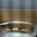 Vanity Chair with Gold Legs, Fluffy Makeup Chair for Bedroom, White