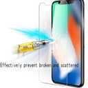 Cover for Doogee Fire 6 Max Phone Case,Anti Fingerprint TPU Soft ShellTempered Glass Screen Protector [1 Pack] [6.72 inches] Black