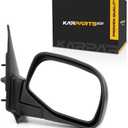 For Ford Ranger Door Mirror 1998-2005 Passenger Side | Manual | Base XL,XLT,Edge | Replacement For FO1321165 | 4L5Z 17682 BAA