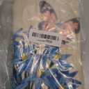 Vintage Blue Flower & Pink Butterfly Throw Pillow Cover 18x18 Inch,Shabby Chic Hydrangea Floral Butterfly Cushion Case Farmhouse French Cottage Home Decor Pillowcases for Couch Sofa Bedroom (Blue)