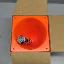 Bedwina Race Car Birthday Party Decorations - (36 Pcs) 12 - 8-Inch Orange Mini Cones for Kids & 24 Black & White Checkered Flags on Sticks - Race Car Themed Birthday Party Decor & Centerpiece Supplies