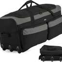Travelers Club 36" Asgard 3-Wheel Rolling Duffel Bag