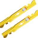 SummerCool 42" Mower Blades Replacement for Cub Cadet ZT1-42 XT1-LT42 ZT1-42E ZTS1-42 XT2-LX42 42 Inch Decks Mowers,742P05177A-X Mulching Mower Blades (2 Pack)