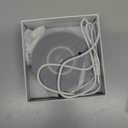 Security Camera Motion Activated with Wireless Charging, Dome Cams with Motion Detection, Night Vision, Local & Cloud Storage, Hd 1080P, Indoor Camera with Clock (Black)