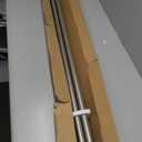 TONIAL1 Inch Double Curtain Rods 72 to 144 Inch (6 to 12 ft), Heavy Duty Decorative Drapery Rod for Windows 69 to 140 Inches (5.75 to 11.7 ft) with Classic Cap Finial, Antique Silver