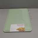 KitchenAid Classic Plastic Cutting Board with Perimeter Trench and Non Slip Edges, Dishwasher Safe, 12 inch x 18 inch, Green