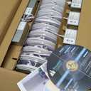 Ensenior 24 Pack 6 Inch LED Recessed Ceiling Light, Dimmable, 2700K-5000K 5CCT, 1200LM 12W 120V, High Brightness Canless Wafer Downlight - ETL&FCC&IC