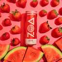 ZOA Zero Sugar Energy Drinks with Electrolytes, Vitamin C, Amino Acids, B-Vitamins, Made with Green Tea Caffeine, Sugar-Free Variety Pack- Four Flavors, 12 Fl Oz Cans (12-Pack)
