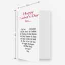 2 x OJsensai Happy Fathers Day Card for Husband, Funny Fathers Day Gift from Wife, Sweet Fathers Day Card for Boyfriend, Unique Gift Idea for Him, Love Card