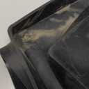 Large Washer Drain Pan Silicone Mat, 2727inch with 0.78" Raised Edges Foldable Washing Machine Pan Silicone Mat, Multi-function Waterproof Non Slip Washer Drip Tray for Floor Protection (Black)