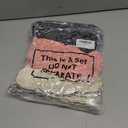 Liitrsh 12 Pcs Winter Beanie Hat Scarf Gloves Set Knitted Beanie Hat Circle Scarves Gloves Earmuff for Women Men (Black, Pink, Beige)