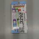 YoYa Toys Liquipen - Liquid Motion Bubbler Pen Toy (3 Pack) - 3 Colors - Colorful Timer Pens for Focus, Stress & Anxiety Relief - Fun Desk Fidget Toy for School & Office - Great Gift for Kids & Adults