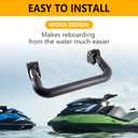 Watercraft Reboarding Ladder,Retractable Spring-Loaded Boarding Ladder 295100747 295100869 Compatible for Sea Doo RXT RXT-X GTX GTR Wake GTI GTR
