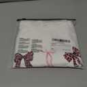 Girl's Bow Graphic Tees Crew Neck Short Sleeve Summer T Shirts Preppy Cute Clothes for Girls (White)