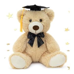 3 Graduation Bear, Brown
