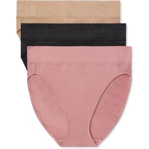 Warner's Women's Allover Breathable Hi-Cut Panty (X-Large)