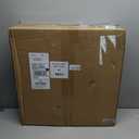 23" Round Storage Ottoman with Tray, 22.8"D x 22.8"W x 17.3"H