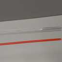 78" Shower Door Side Seal Strip for 1/2 inch Frameless Glass Shower Door Clear Polycarbonate(39" X2)